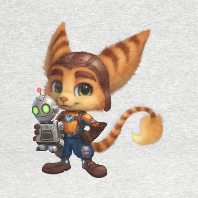 Ratchet & Clank by silverfox5213